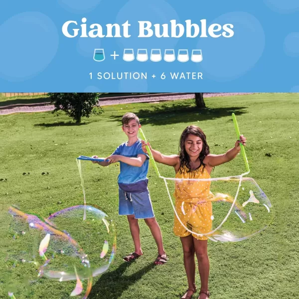 JOYIN 32 oz Bubble Solution Refills Close to 1L 25 Gallon Big Bubble Solution Bubble Concentrated for Easter Bubbles Bubble Machine Bubble Gun Bubble Wands Bubble Mower Bubble Juice RefillsGreen
