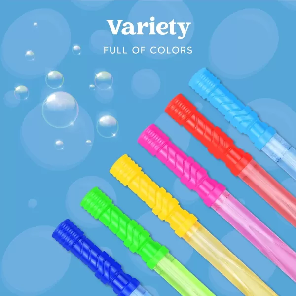 JOYIN 36 Pack 146 Big Bubble Wands Bulk Bubble Blower for Kids Bubble Blaster Party Favors Easter Birthday Summer Outdoor ampamp Indoor Activity