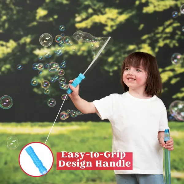 JOYIN 36 Pack 146 Big Bubble Wands Bulk Bubble Blower for Kids Bubble Blaster Party Favors Easter Birthday Summer Outdoor ampamp Indoor Activity