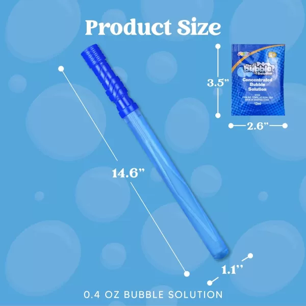 JOYIN 36 Pack 146 Big Bubble Wands Bulk Bubble Blower for Kids Bubble Blaster Party Favors Easter Birthday Summer Outdoor ampamp Indoor Activity