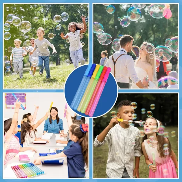 JOYIN 36 Pack 146 Big Bubble Wands Bulk Bubble Blower for Kids Bubble Blaster Party Favors Easter Birthday Summer Outdoor ampamp Indoor Activity
