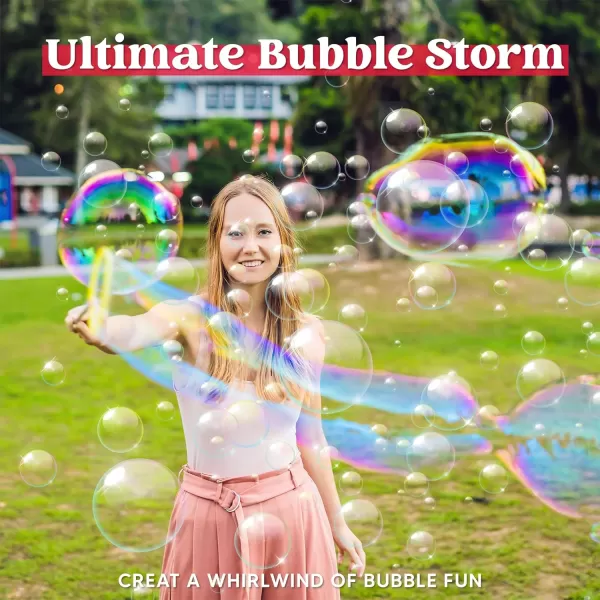 JOYIN Big Bubble Wands Set Bulk for Kids Summer Outdoor Activity Party Favors 18 Pcs Giant Bubble Maker with Tray 12quot Large 6 Pcs Bubble Solution Suitable for All Age PeopleVarious