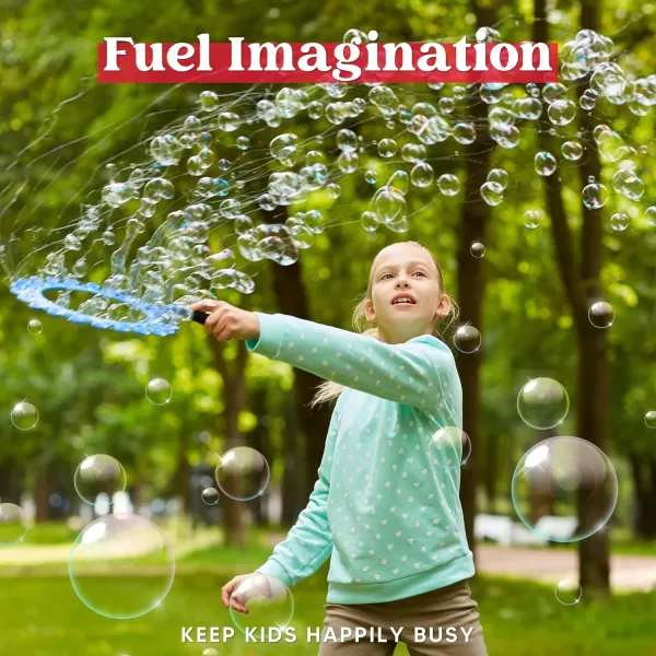 JOYIN Big Bubble Wands Set Bulk for Kids Summer Outdoor Activity Party Favors 18 Pcs Giant Bubble Maker with Tray 12quot Large 6 Pcs Bubble Solution Suitable for All Age PeopleRegular
