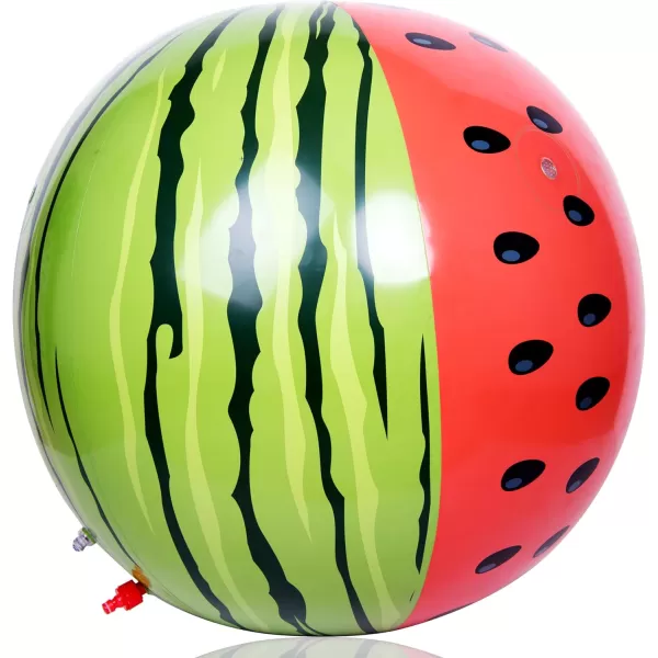 JOYIN Inflatable Sprinkler for Kids Huge Watermelon Jumbo Sprinkler 355 Water Sprinkler for Kids Outdoor Play Toddler Sprinkler for Kid Summer Water Party Backyard Outside Games Activities