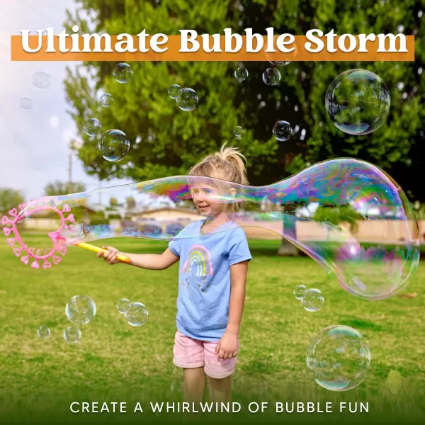 Sloosh 36 Packs Big Bubble Wands Set 20quot Giant Bubble Wand Toys with Tray Bulk Large Bubble Maker for Kids Adults Summer Toys Birthday Party Favors Outdoor ActivitiesClassic