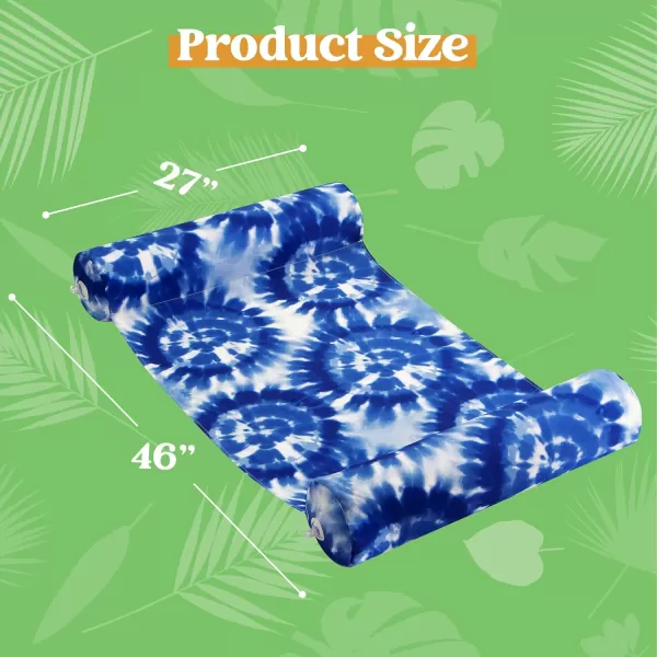 Sloosh 3 Pack 4in1 Inflatable Pool Floats Hammock Water Hammock Lounges MultiPurpose Swimming Pool Accessories Saddle Lounge Chair Hammock Drifter for Pool Lake Outdoor Beach