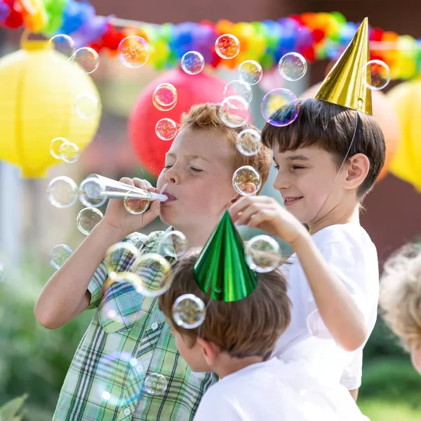 JOYIN Bubbles Bottle 12 Pack 5 oz Party Favor for Kids Bulk Bubble Solution Blowing Wand 2 Dozen Party Supplies Outdoor Toys Wedding Party Summer Celebration Birthday Fun Gift