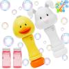 imageJOYIN 2 Packs Duck Bunny Bubble Wands with 2 Bottle of Bubble Solution 50ml for Kids ampamp Toddlers Outdoor Party Supplies Weddings Gifts Summer Toy Easter