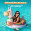 imageJOYIN Inflatable Llama Pool Float 435 Pool Tubes Fun Beach Floaties Summer Pool Raft Lounger Swim Party Toys Swimming Pool Party Decorations for Kids ampamp Adults