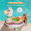 imageJOYIN Inflatable Llama Pool Float 435 Pool Tubes Fun Beach Floaties Summer Pool Raft Lounger Swim Party Toys Swimming Pool Party Decorations for Kids ampamp Adults