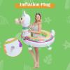 imageJOYIN Inflatable Llama Pool Float 435 Pool Tubes Fun Beach Floaties Summer Pool Raft Lounger Swim Party Toys Swimming Pool Party Decorations for Kids ampamp Adults
