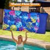 imageSloosh Inflatable Pool Floats Lounge  XL Fabric Covered Pool Mat Floaties for Adults Ultra Comfort Water Floating Lounger with Headrest for Beach Lake Swimming Pool Sun Tanning Float Raft 72quotX34quot
