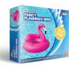 imageJOYIN Inflatable Flamingo Tube Pool Float Fun Beach Floaties Swim Party Toys Summer Pool Raft Lounge for Adults ampamp Kids with 2 Cup Holders and Head Rest