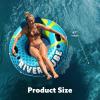 imageSLOOSH Inflatable River Tubes Float  Heavy Duty Pool Tube Floats for Adults FloatingBlue