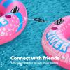 imageSLOOSH Inflatable River Tubes Float  Heavy Duty Pool Tube Floats for Adults FloatingPink