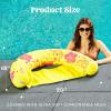 imageSLOOSH Pool Floats Noodle Chair3 Packs Inflatable Pool Noodle Sling Floatie Swimming Party Floating Chair Floats for Adult Summer Water BeachTropical Design