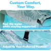 imageSloosh Pool Floats Chairs AdultInflatable Pool LoungePlant Pattern Floating Mat HammockBlow up Water Chairs Noodles rafts for Party Summer Water Beach FunTropical leaves