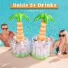 imageJOYIN 2 Packs Inflatable Palm Tree Cooler 315quot Hawaiian Inflatable Cooler Palm Tree Decor Party Decoration Party Supplies for Pool Party Luau Party and Hawaiian Party