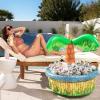 imageJOYIN 28 Inflatable Palm Tree Cooler Luau Hawaiian Tropical Beach Themed Party Decorations Blow Up Palm Trees Cooler Outdoor Party Supplies Kids Adults Birthday Party Dcor