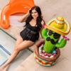 imageJOYIN 43quot Inflatable Cactus Cooler with Sombrero Hat for Fiesta Cinco de Mayo Party Supplies Inflatable Party Cooler Pool Party Decoration