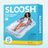 imageSLOOSH Inflatable Tanning Pool Lounger Float 70quot x 46quot Pool Floats Adult with Pillow 4 in 1 Suntan Tub Raft FloatieSunbathing Bed Lounge for Water Blow Up Ball Pit Party GiftsBlue Marble