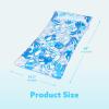 imageSLOOSH 2Pack Inflatable Pool Floats Mat  XL Pool Floaties Adults Size with Headrest Sun Tanning Raft Lake Beach Swimming Pool Party Toys Floating Lounge Above Water Keep CoolBluePink