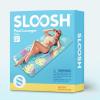 imageSLOOSH Inflatable Pool Floats Raft  XL Fabric Covered Pool Mat Lounger Floaties for Adults Ultra Comfort Inflatable Water Float with Headrest for Beach Lake Swimming Pool Floating 68quotX34quot TealTeal