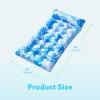 imageSloosh Inflatable Pool Floats Adults  Large Pool Float Tanning Raft with Headrest Keep Cool Above Water Swimming Pool Floaties Beach Lake Party SuppliesBlue