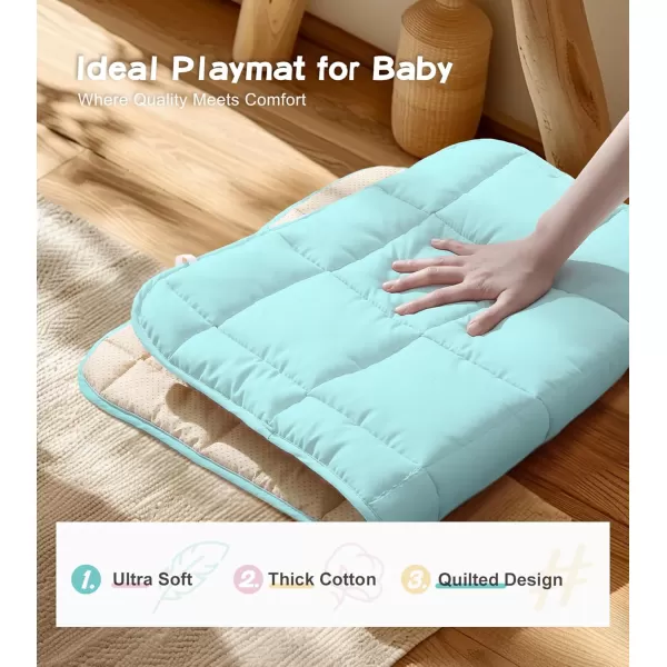 little dove Baby Play Gym Wooden Baby Gym with 6 Toys Foldable Play Gym Frame Activity Gym Hanging Bar Baby Toy Natural Wood Play Gym Baby Exercise Activity Gym Hanging Bar Newborn Baby GiftBlue Baby Gym With Mat