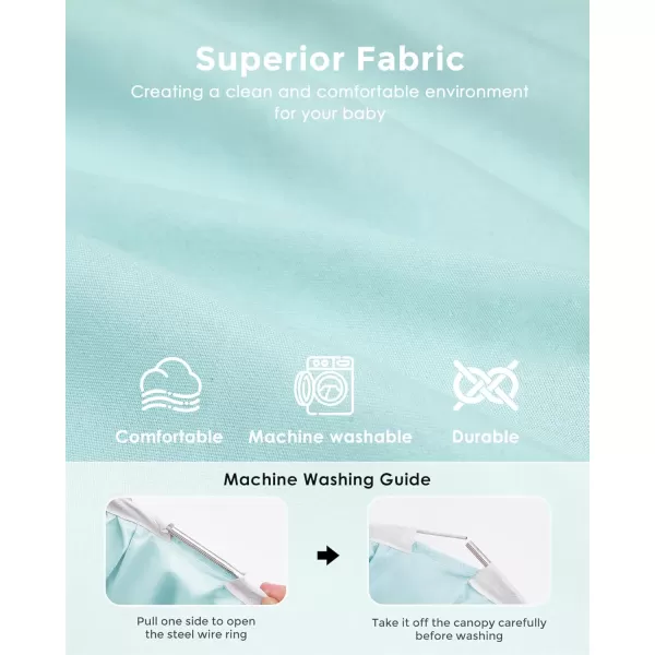 little dove Bed Canopy with Star Lights Double Layer Canopy for Bed Breathable Canopy Bed Curtain for Children Reading Nook Machine Washable Canopy for Kids Room 256x106Large