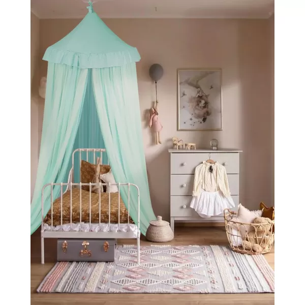 little dove Bed Canopy with Star Lights Double Layer Canopy for Bed Breathable Canopy Bed Curtain for Children Reading Nook Machine Washable Canopy for Kids Room 256x106Large