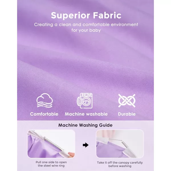 little dove Bed Canopy with Star Lights Double Layer Canopy for Bed Breathable Canopy Bed Curtain for Children Reading Nook Machine Washable Canopy for Kids Room 256x106Large