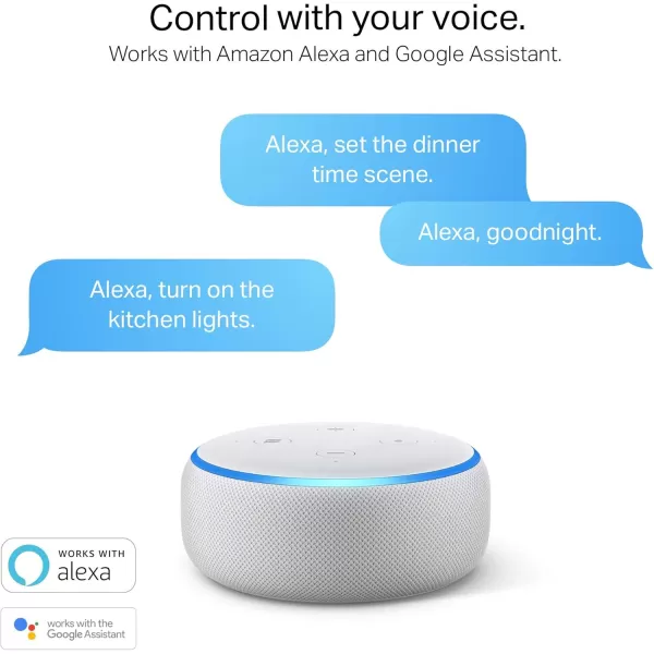 Kasa Smart Bulb 850 Lumens Full Color Changing Dimmable WiFi LED Light Bulb Compatible with Alexa and Google Home A19 95W24Ghz only No Hub Required 1PackKL130
