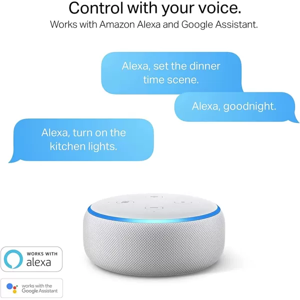 Kasa Smart Bulbs 850 Lumens Full Color Changing Dimmable WiFi LED Light Bulb Compatible with Alexa and Google Home A19 95W24Ghz only No Hub Required 4PackKL130P4