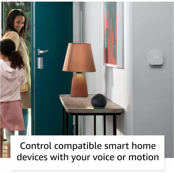 Echo Dot 5th Gen 2022 Release in Charcoal bundle with TPLink Kasa Smart Color Bulb
