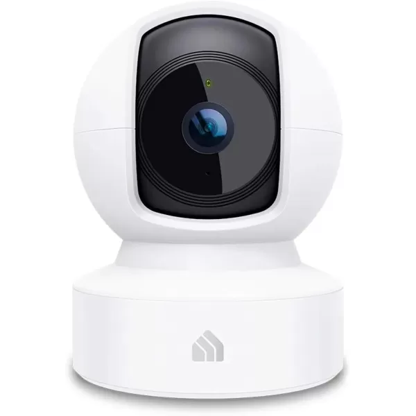 Kasa Indoor PanTilt Smart Security Camera 1080p HD DogCamera24GHz with Night VisionMotion Detection for Baby and Pet Monitor Cloud ampamp SD Card Storage Works with Alexaampamp Google Home EC70 WhiteWhite