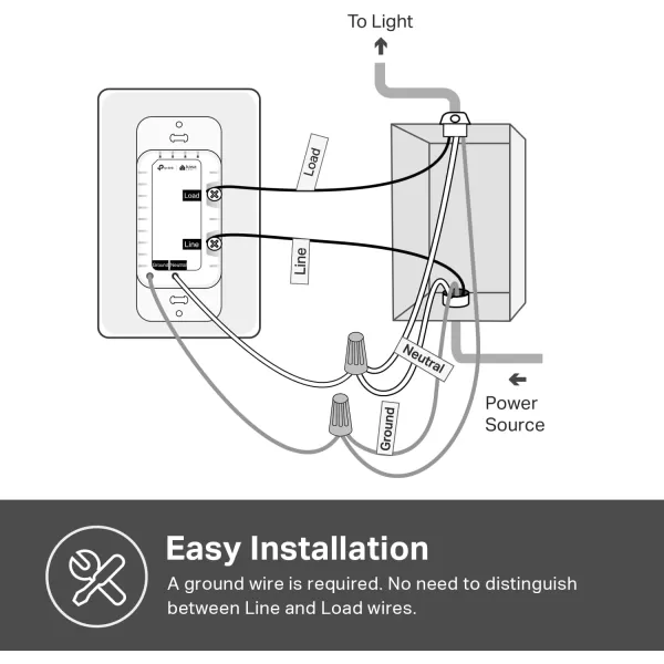 Kasa Matter Smart Dimmer Switch Voice Control wSiri Alexa ampamp Google Assistant UL Certified Timer ampamp Schedule Easy Guided Install Neutral Wire Required Single Pole 24GHz WiFi 3Pack3Pack