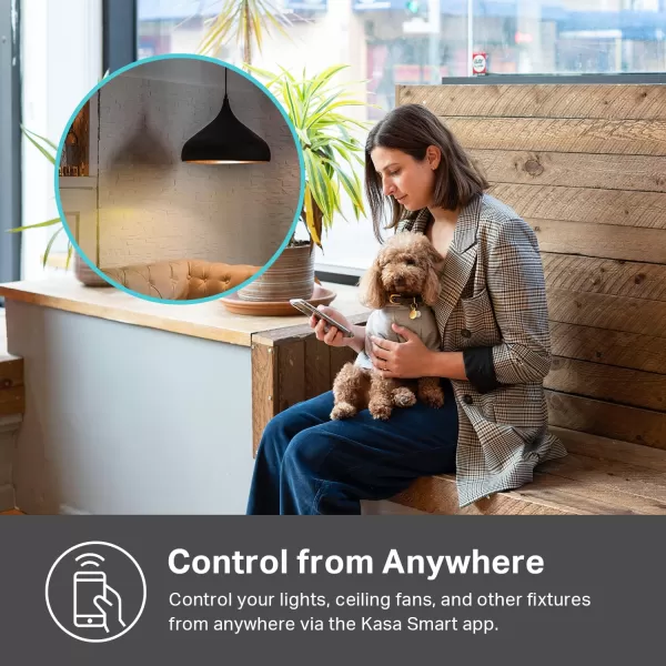 Kasa Matter Smart Light Switch Voice Control wSiri Alexa ampamp Google Assistant UL Certified Timer ampamp Schedule Easy Guided Install Neutral Wire Required Single Pole 24GHz WiFi 3PackWhite  Light Switch