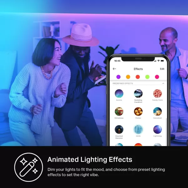 Kasa Smart LED Light Strip RGB 328ft2 Rolls of 164ft WiFi LED Strip Works w Alexa ampamp Google AssistantHigh Brightness Trimmable Up to 25000 Hours2Yr Warranty KL400L10MulticolorMulticolor