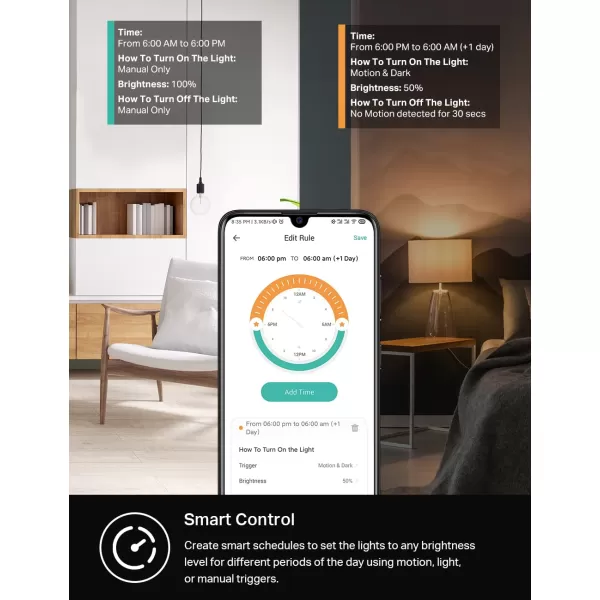 Kasa Smart Motion Sensor Switch Single Pole Needs Neutral Wire 24GHz WiFi Light Switch Works with Alexa ampamp Google Assistant UL Certified No Hub RequiredKS200MP2White2PackMotion Sensor  Dimmer