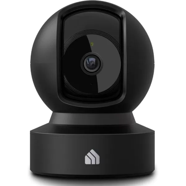 Kasa Indoor PanTilt Smart Security Camera 1080p HD DogCamera24GHz with Night VisionMotion Detection for Baby and Pet Monitor Cloud ampamp SD Card Storage Works with Alexaampamp Google Home EC70 WhiteBlack
