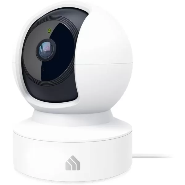 Kasa Indoor PanTilt Smart Security Camera 1080p HD DogCamera24GHz with Night VisionMotion Detection for Baby and Pet Monitor Cloud ampamp SD Card Storage Works with Alexaampamp Google Home EC70 WhiteWhite