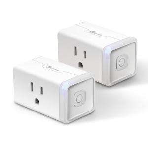 imageKasa Smart Plug Mini 15A Apple HomeKit Supported Smart Outlet Works with Siri Alexa ampamp Google Home UL Certified App Control Scheduling Timer 24G WiFi Only 2 Count Pack of 1 EP25P2 WhiteHomekit Compatible