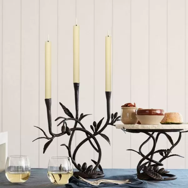 Eldnacele Flameless Taper Candles Flickering with Remote Timer Realistic 3D Wick Battery Operated Window Taper Candlestick Set of 8 White for Christmas Festival Wedding Home Decoration  WhiteCream