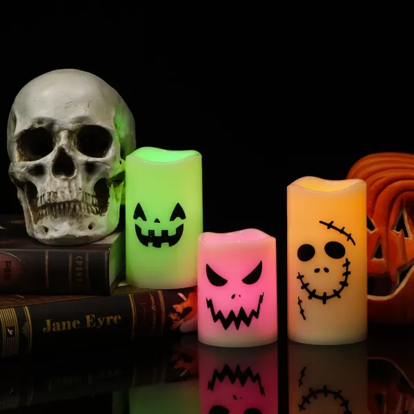 Eldnacele Flameless Votive Candles with Timer Bulk IndoorOutdoor Waterproof Tealight Candles Realistic Flickering Battery Operated LED Votive Candle Lights Pack of 123 Pack Color Changing