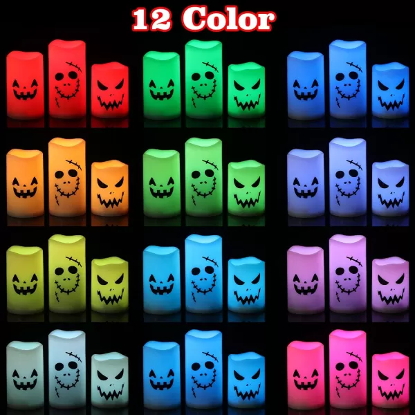 Eldnacele Flameless Votive Candles with Timer Bulk IndoorOutdoor Waterproof Tealight Candles Realistic Flickering Battery Operated LED Votive Candle Lights Pack of 123 Pack Color Changing