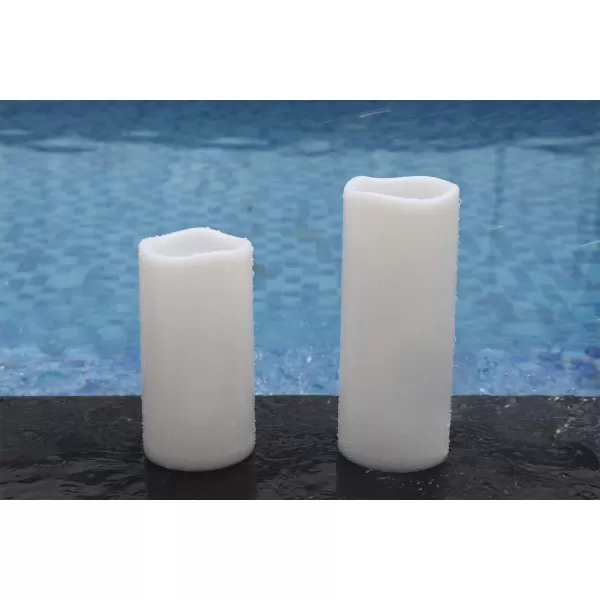 Eldnacele Flameless Votive Candles with Timer Bulk IndoorOutdoor Waterproof Tealight Candles Realistic Flickering Battery Operated LED Votive Candle Lights Pack of 122 Pack