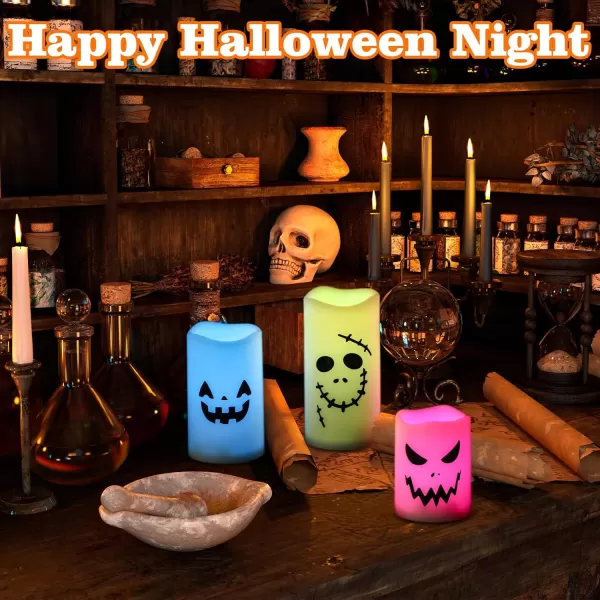 Eldnacele Flameless Votive Candles with Timer Bulk IndoorOutdoor Waterproof Tealight Candles Realistic Flickering Battery Operated LED Votive Candle Lights Pack of 123 Pack Color Changing
