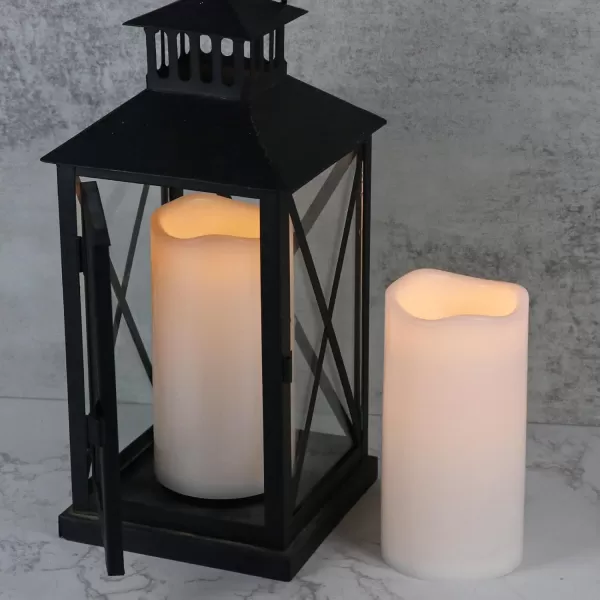 Eldnacele Flameless Votive Candles with Timer Bulk IndoorOutdoor Waterproof Tealight Candles Realistic Flickering Battery Operated LED Votive Candle Lights Pack of 122 PACK2
