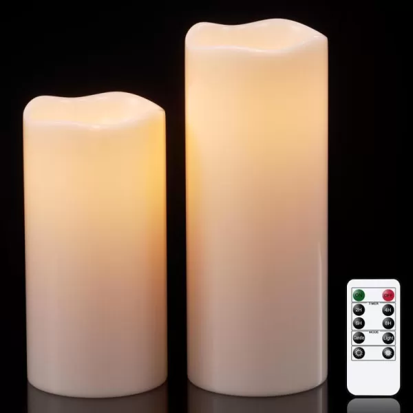Eldnacele Flameless Votive Candles with Timer Bulk IndoorOutdoor Waterproof Tealight Candles Realistic Flickering Battery Operated LED Votive Candle Lights Pack of 122 Pack